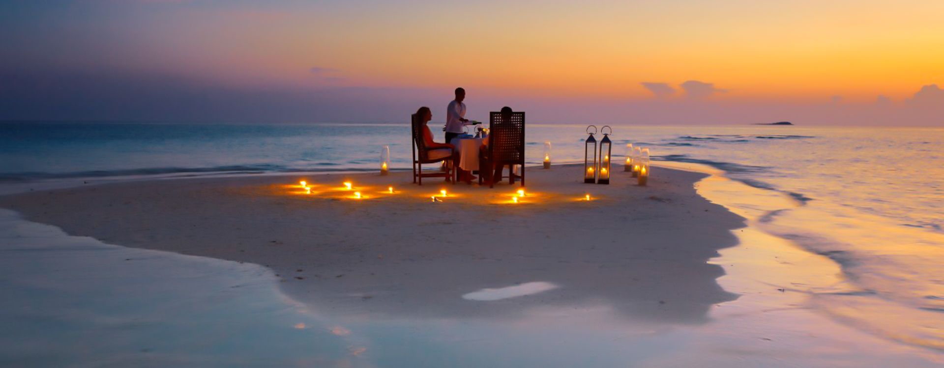 Baros Maldives Sandbank Dinner